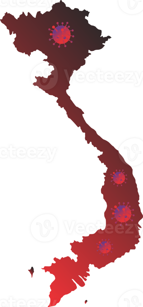 Omicron pandemic in Vietnam png