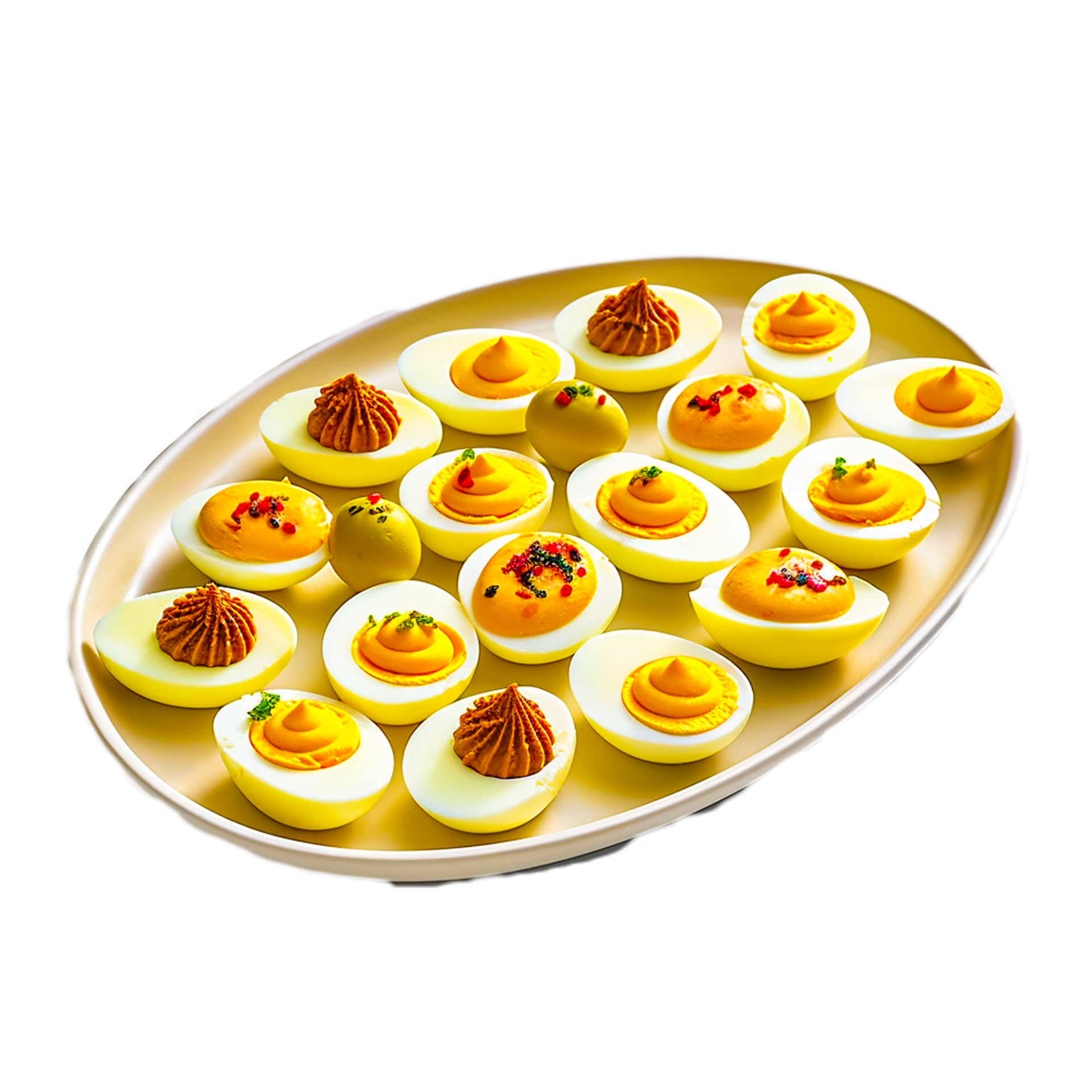 Basic Deviled Eggs 23858802 PNG
