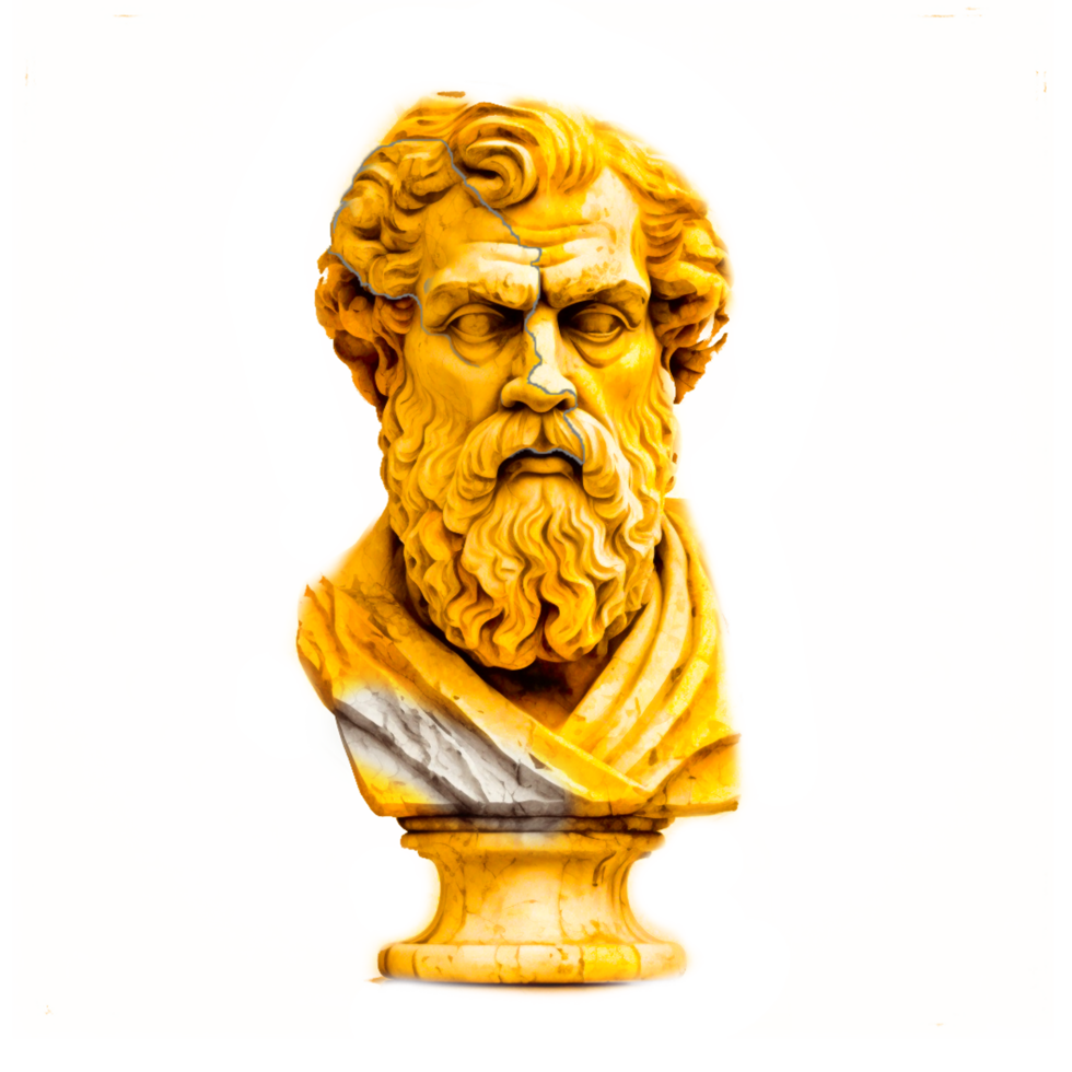 AI generative Greek philosopher png