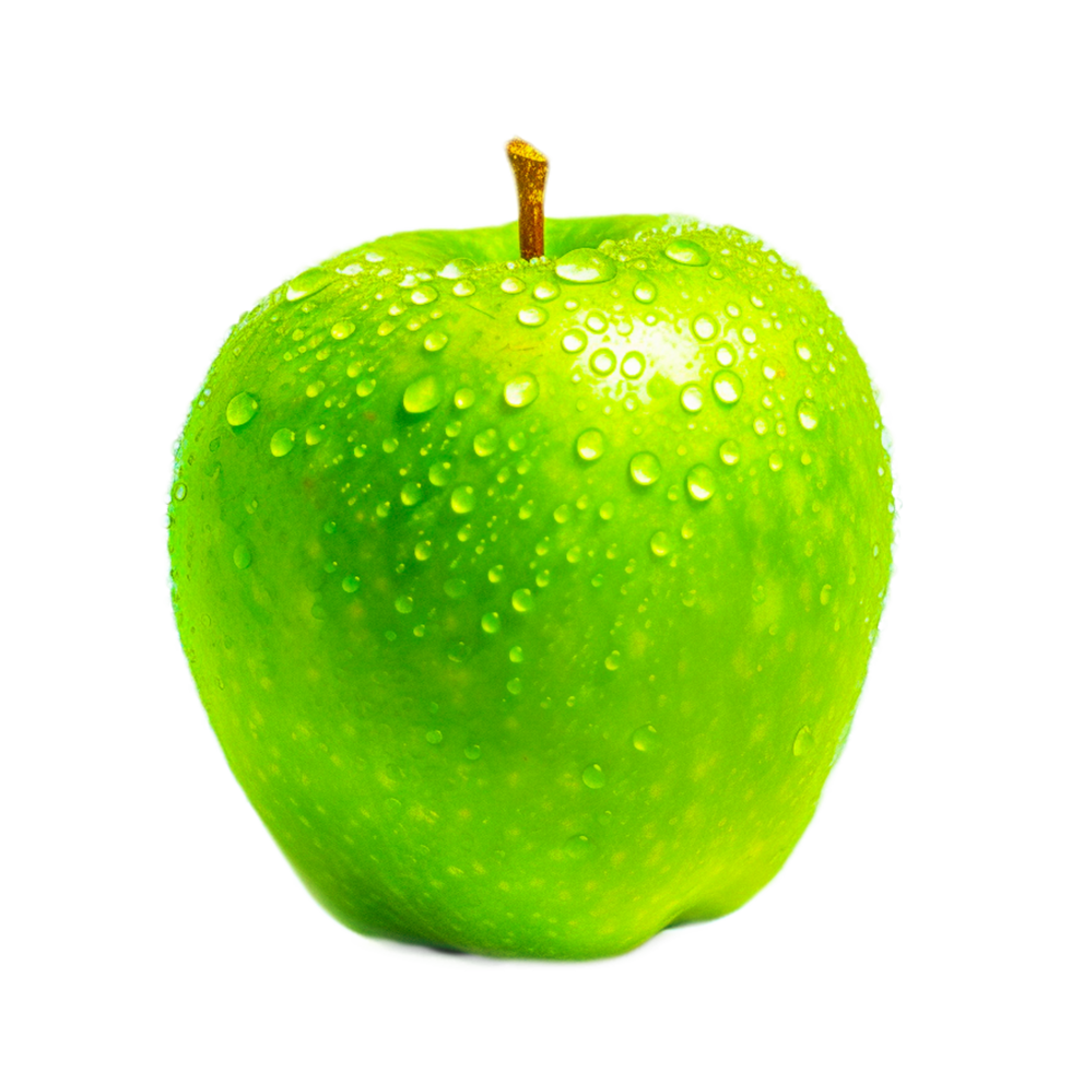 ai generativo verde manzana png