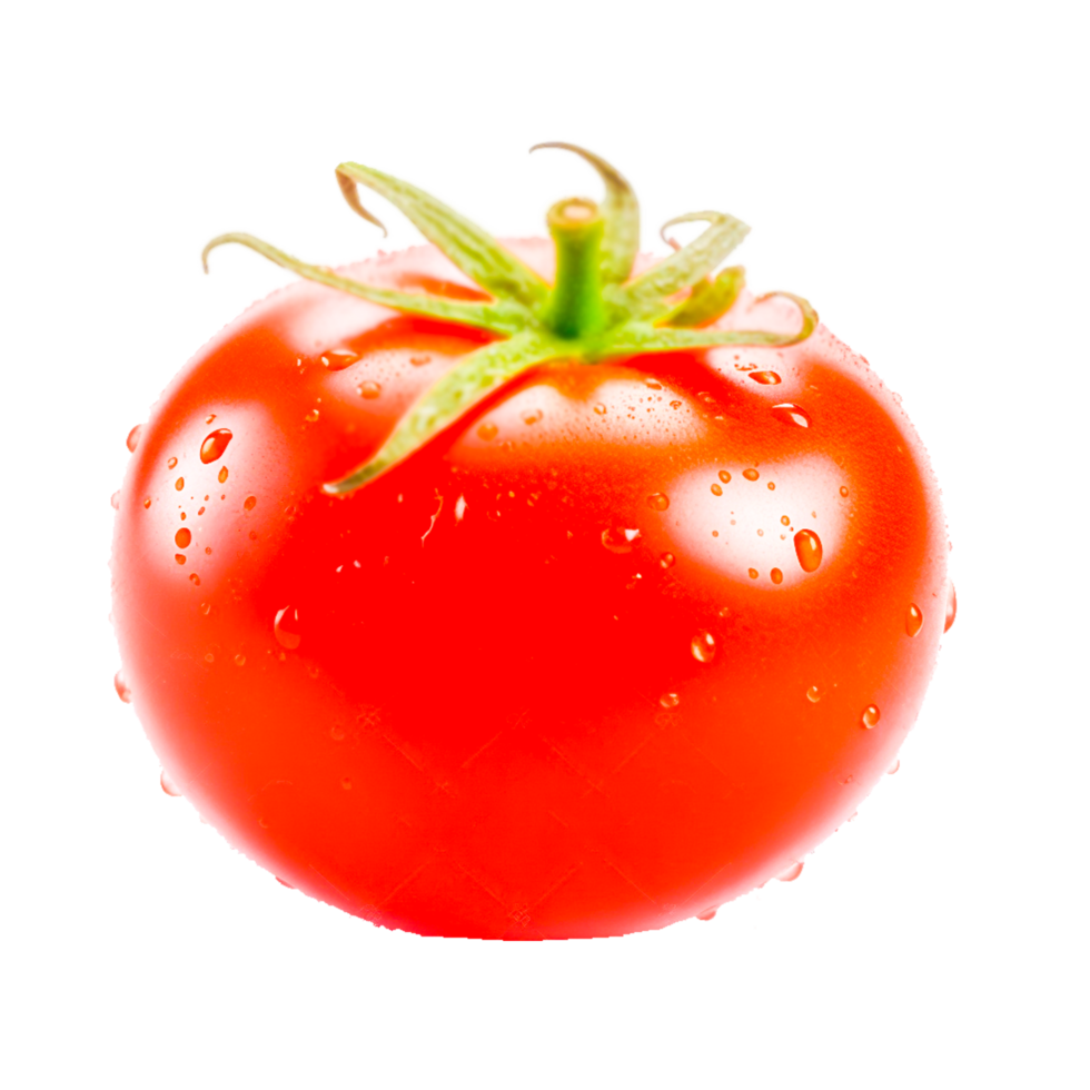 AI generative red tomato png