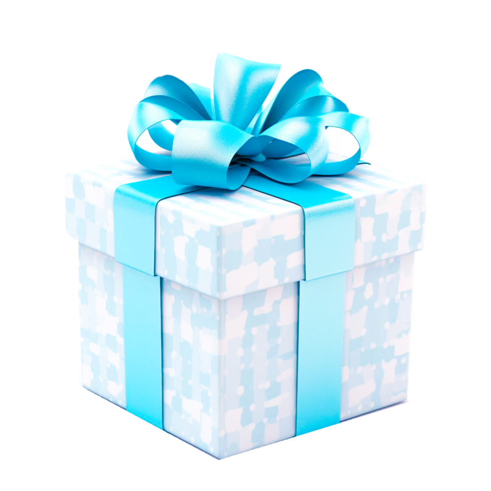 ai génératif surprise cadeau boîte png