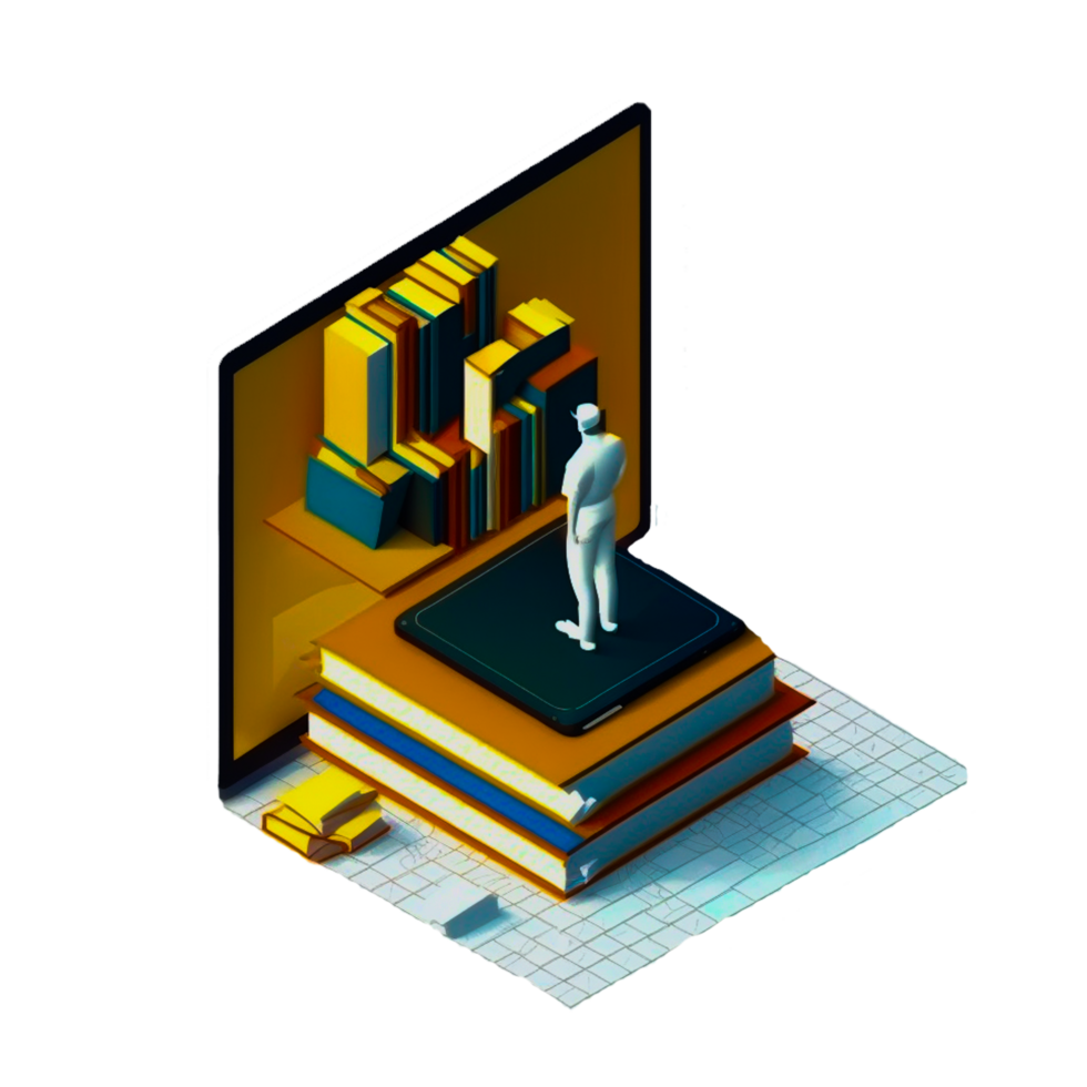 book ladder transparent png