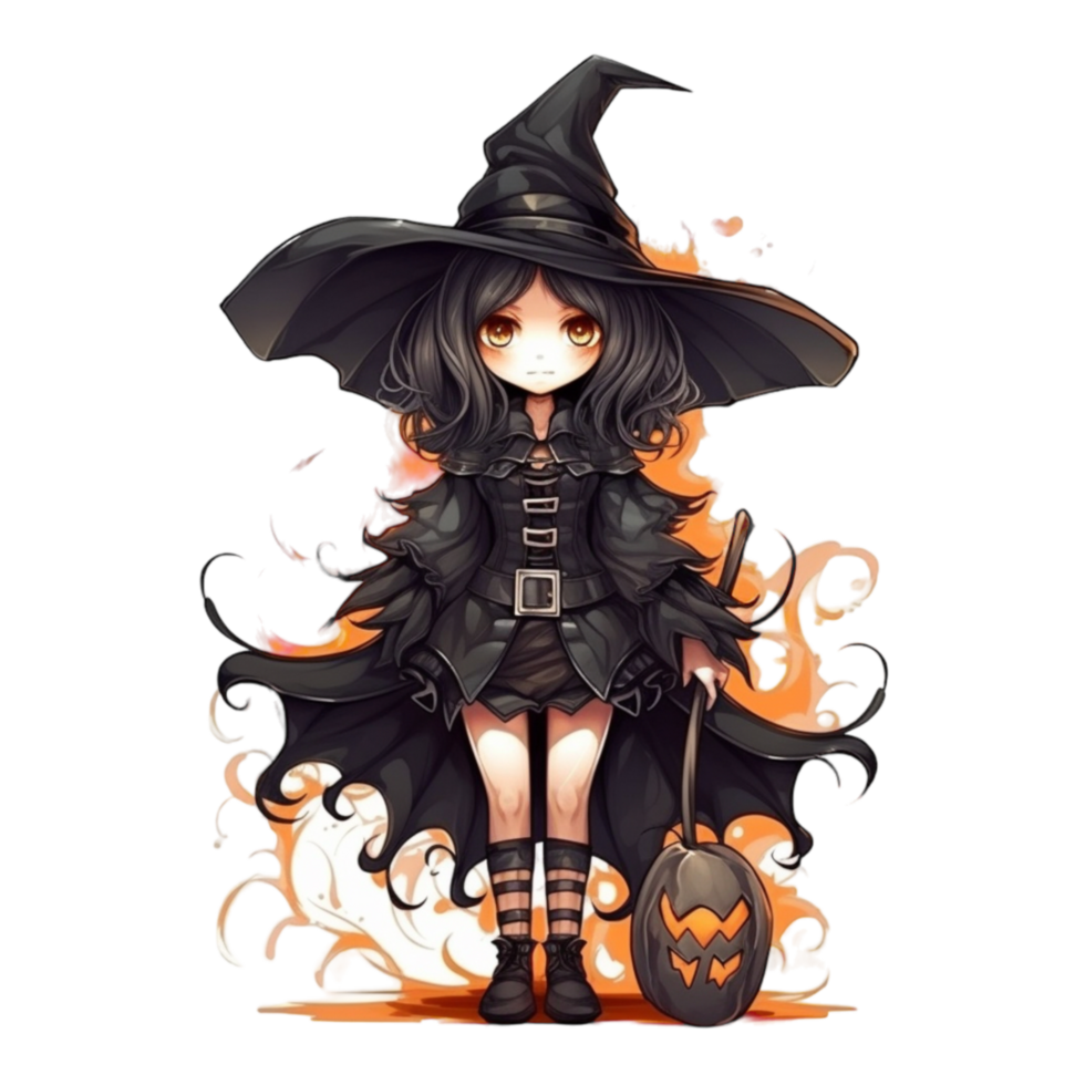 Halloween Illustration Konzept Element, ai generiert png