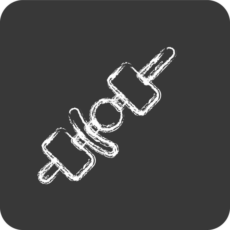 Icon Yakitori. suitable for Japanese symbol. chalk Style. simple design editable. design template vector