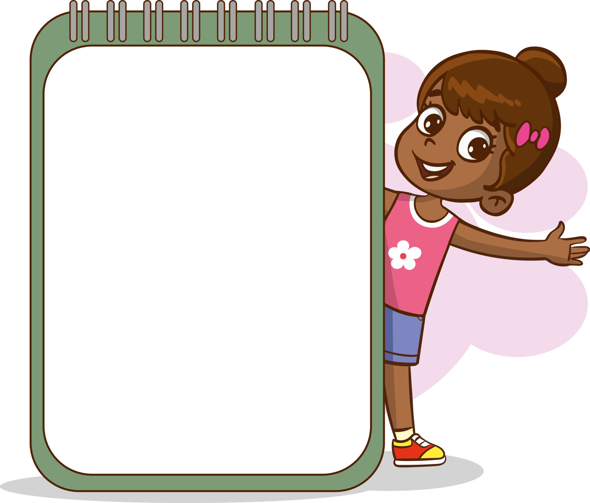 Blank Note Paper For Children Education 23859466 Vector Art at Vecteezy