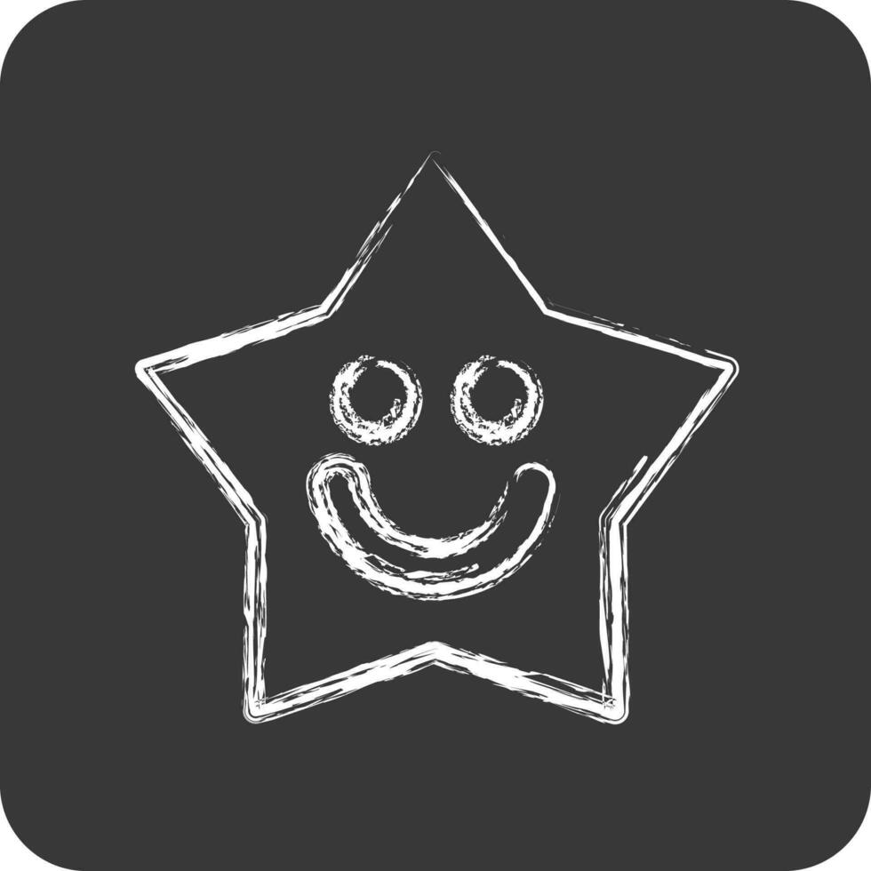 Icon Sleeping Light. suitable for Kids symbol. chalk Style. simple design editable. design template vector