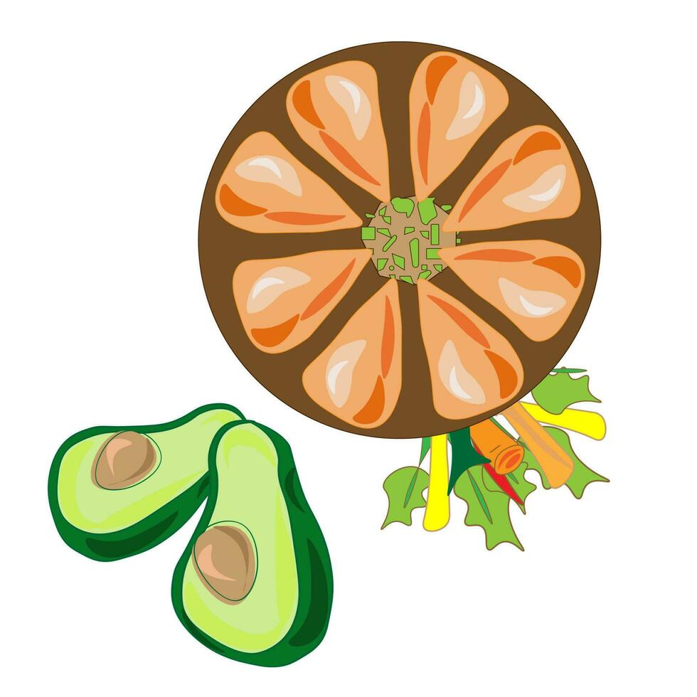 nacional comida horneando menú plato cocina restaurante conjunto menú delicioso platos tradicional o nacional comida en plano dibujos animados mano dibujado modelo ilustración. vector