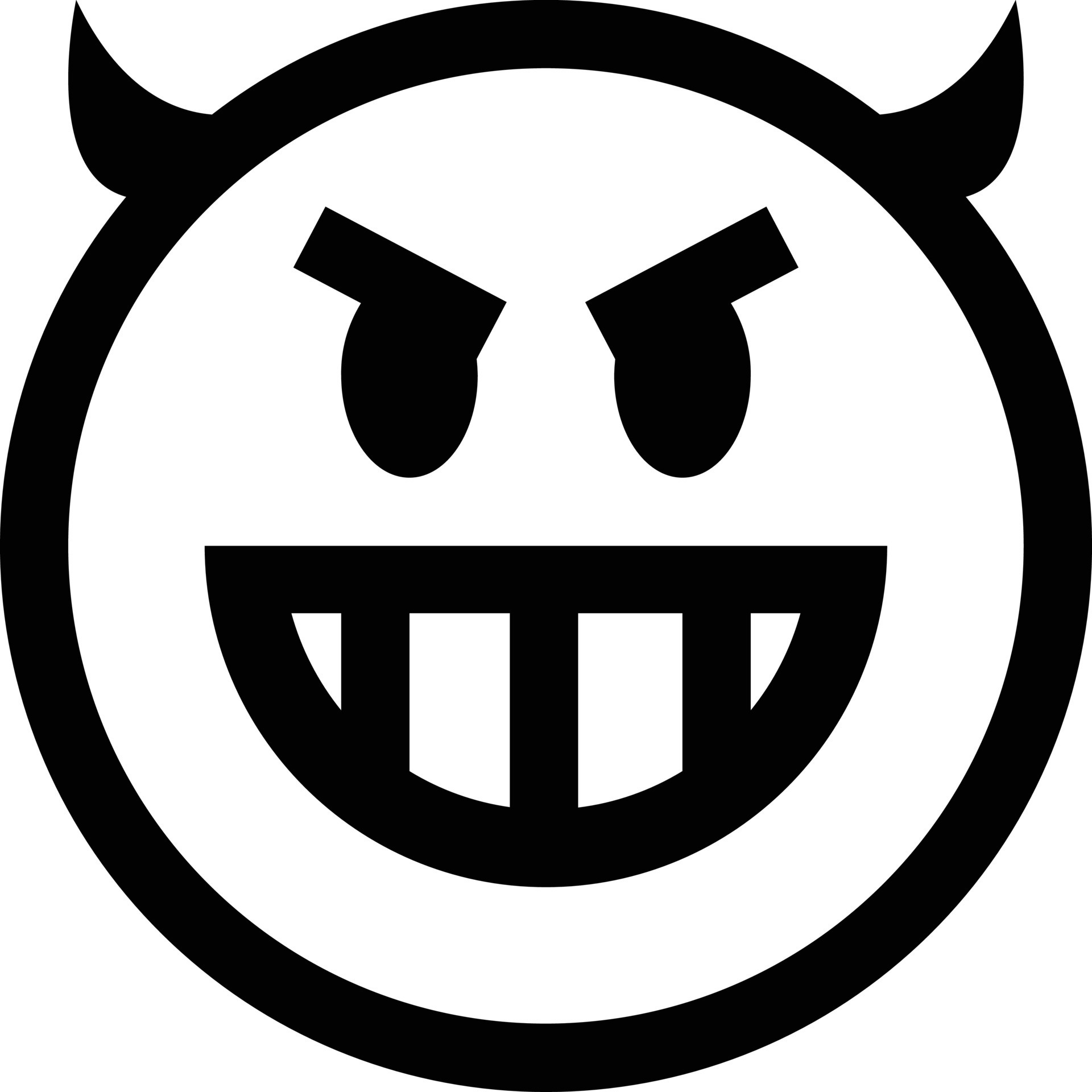 devil emoji emoticon 23860679 Vector Art at Vecteezy