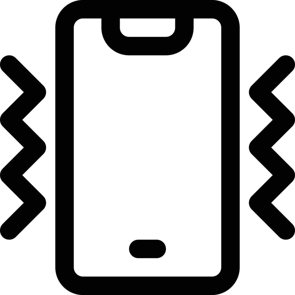 basic phone app vector