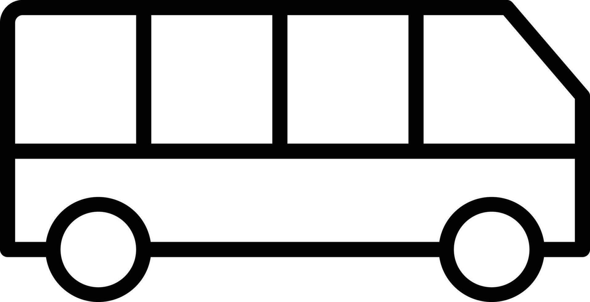bus car traffic vector