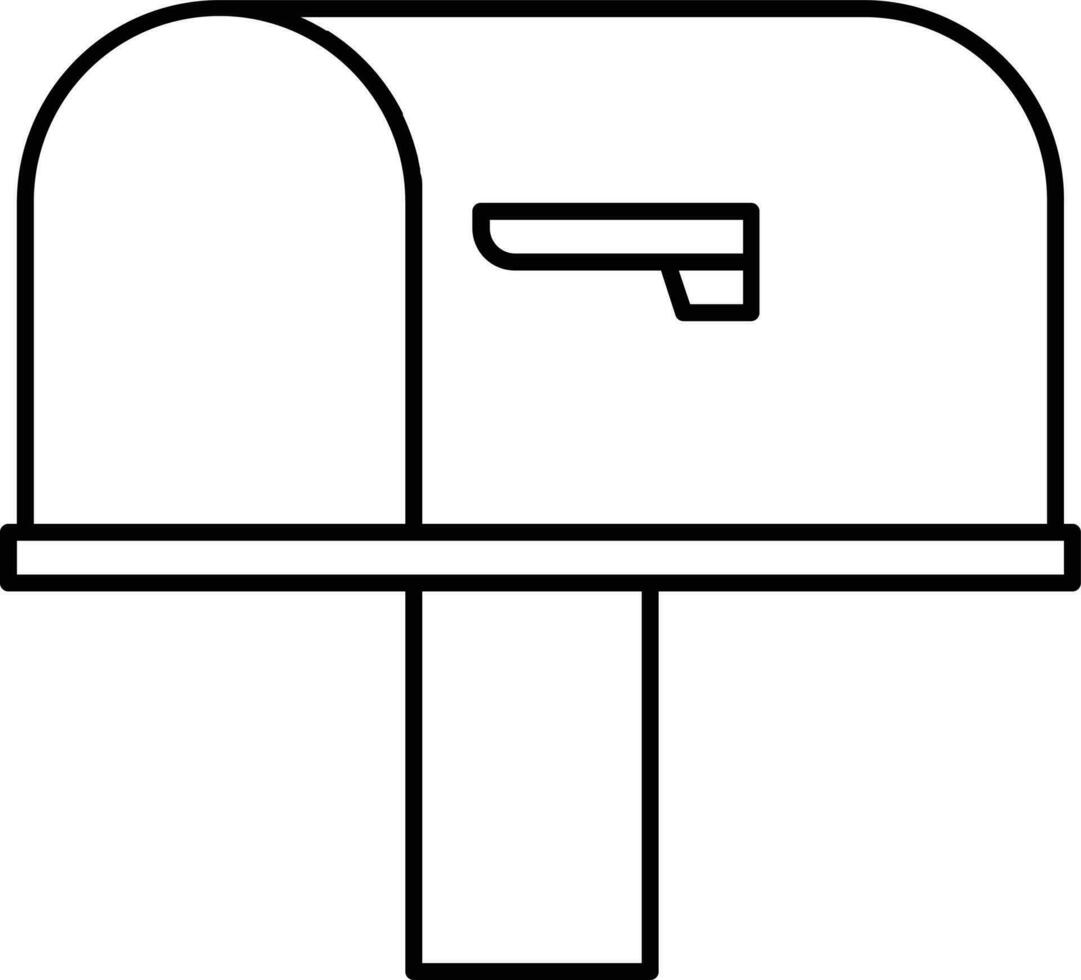 box email inbox vector