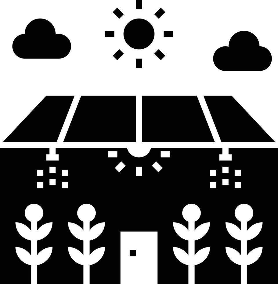 greenhouse farming agriculture vector