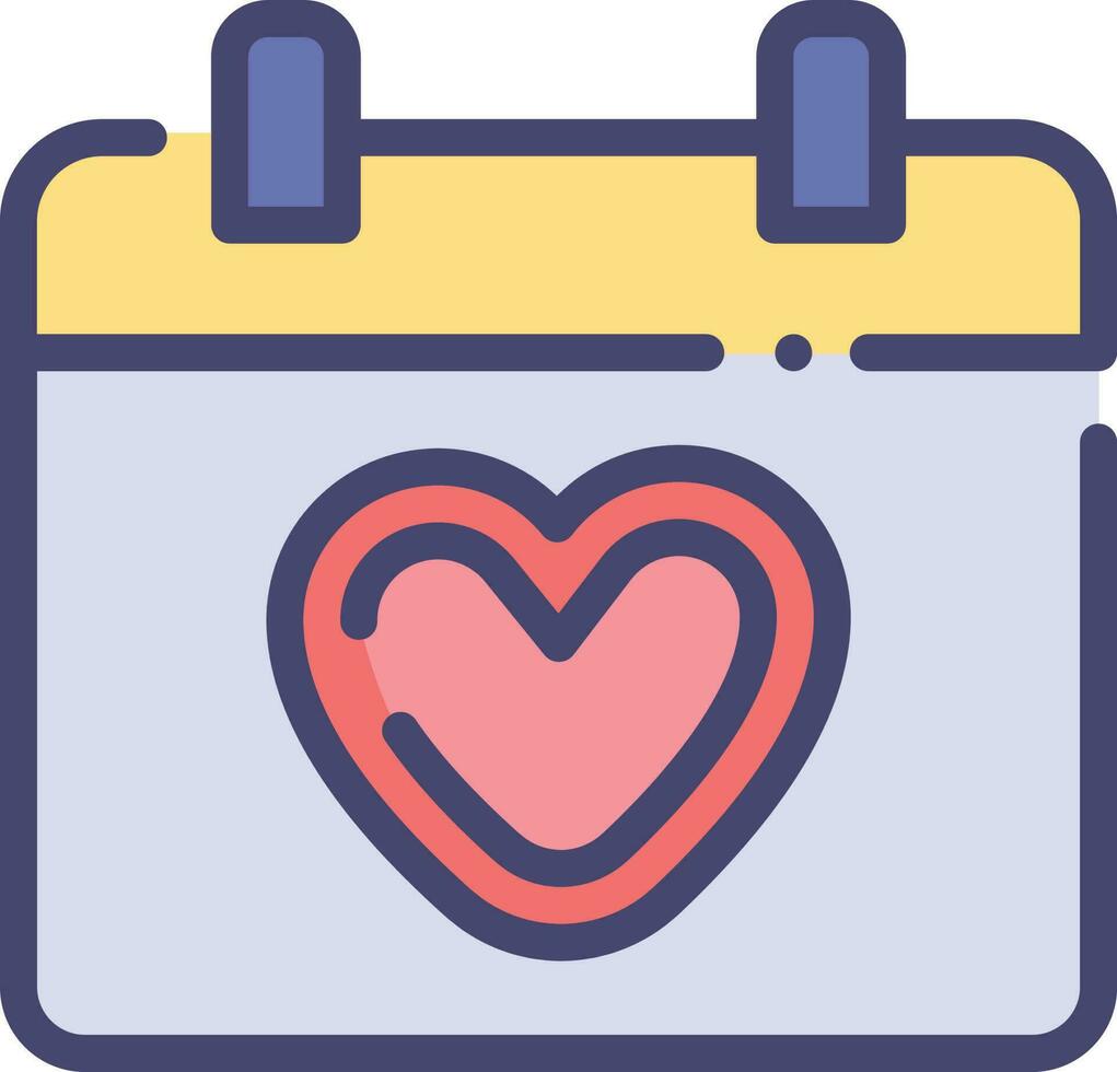 heart love marriage vector