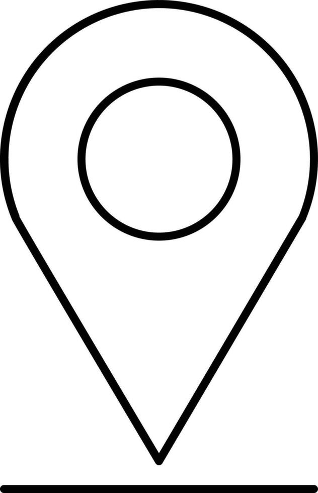 location marker pin vector