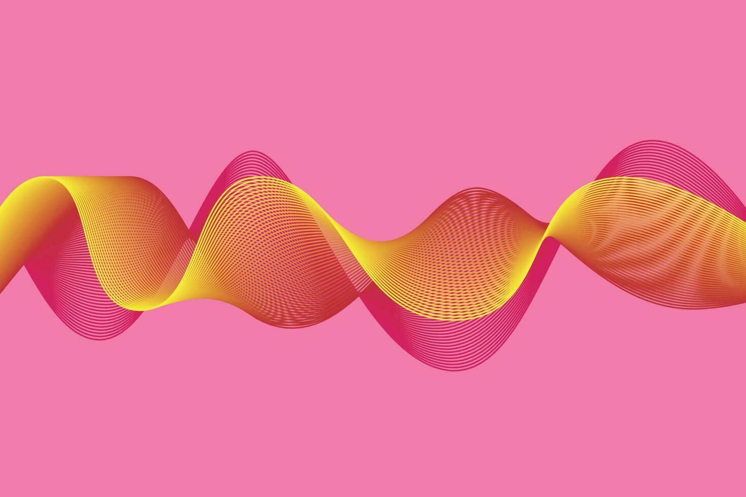 colorful gradient wave line. fluid abstract background. suitable for landing page and computer desktop wallpaper vector