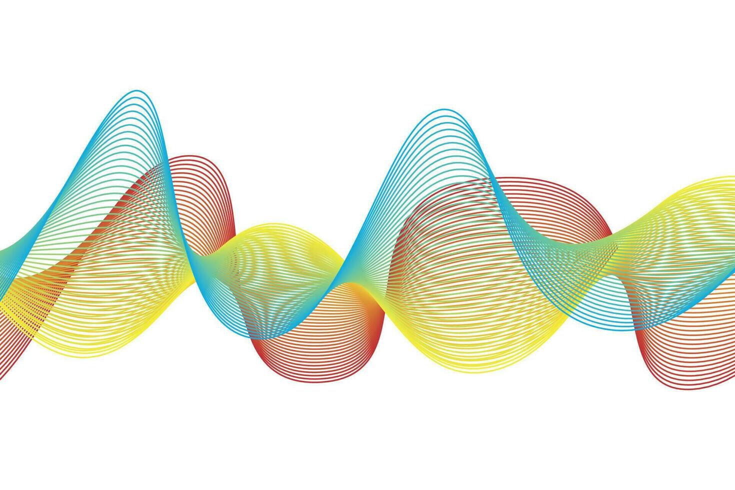 colorful gradient wave line. fluid abstract background. suitable for landing page and computer desktop wallpaper vector