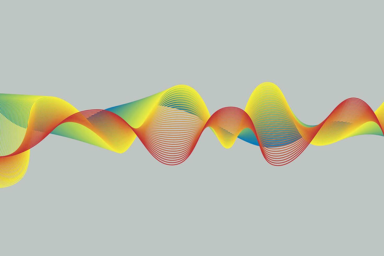 colorful gradient wave line. fluid abstract background. suitable for landing page and computer desktop wallpaper vector