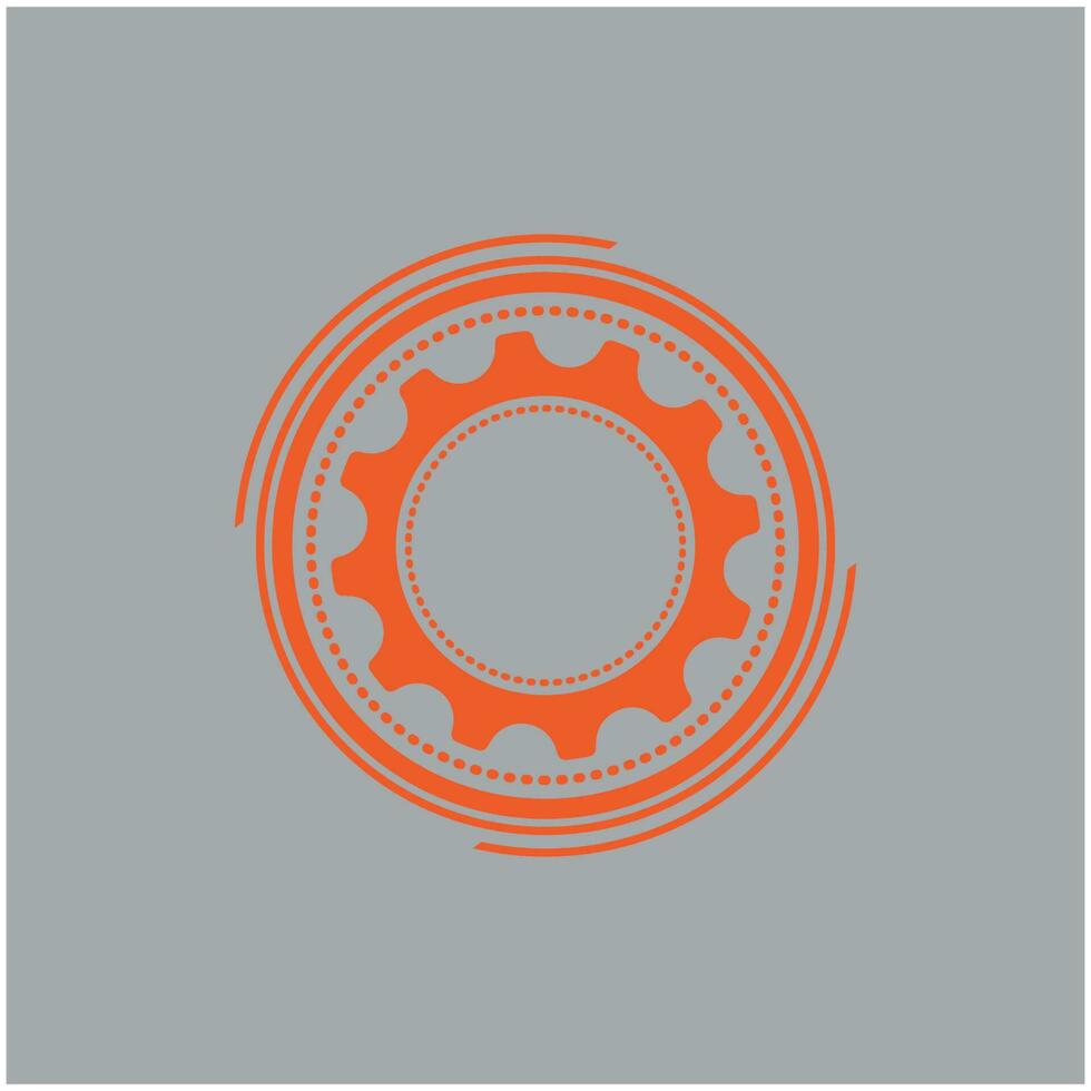 Gear Logo Template vector icon illustration design