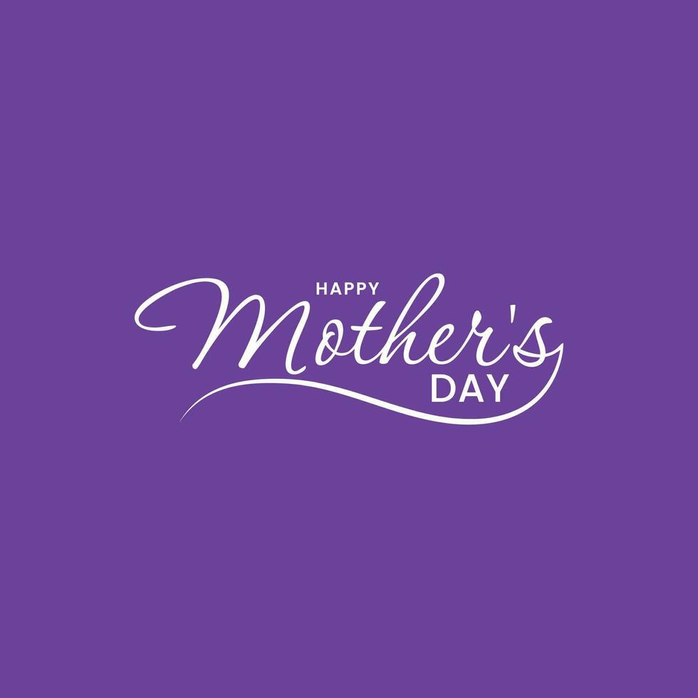 Happy mothers day social media post vector