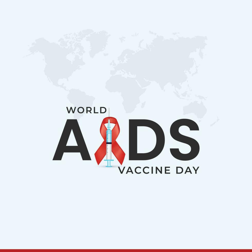 World Aids Vaccine Day Social Media Posts vector