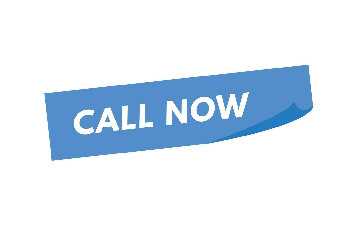 Call Now text Button. Call Now Sign Icon Label Sticker Web Buttons vector