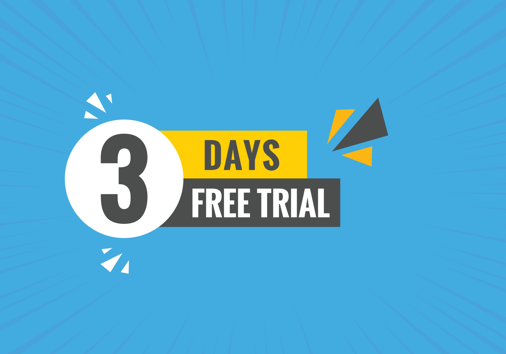 3 days Free trial Banner Design 3 day free banner background 23862755 3 days Free trial Banner Design 3 day free banner background 23862755