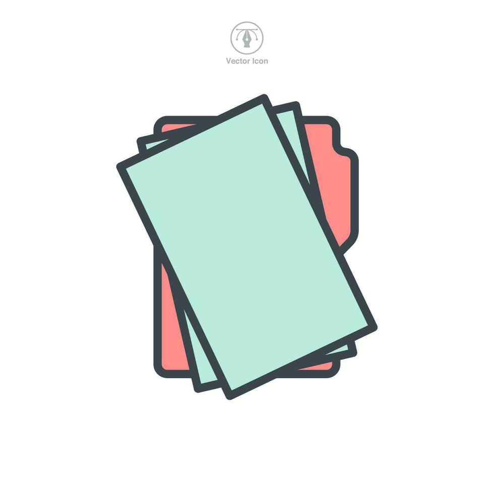 document icon symbol template for graphic and web design collection logo vector illustration