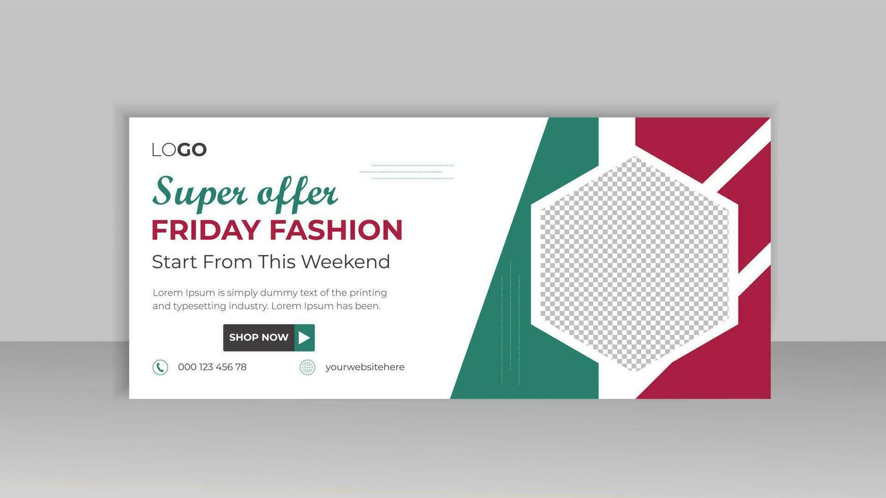 Creative Start-Up online Business Strategy social media cover template, fashion sale web banner template, corporate banner, header, business banner design vector