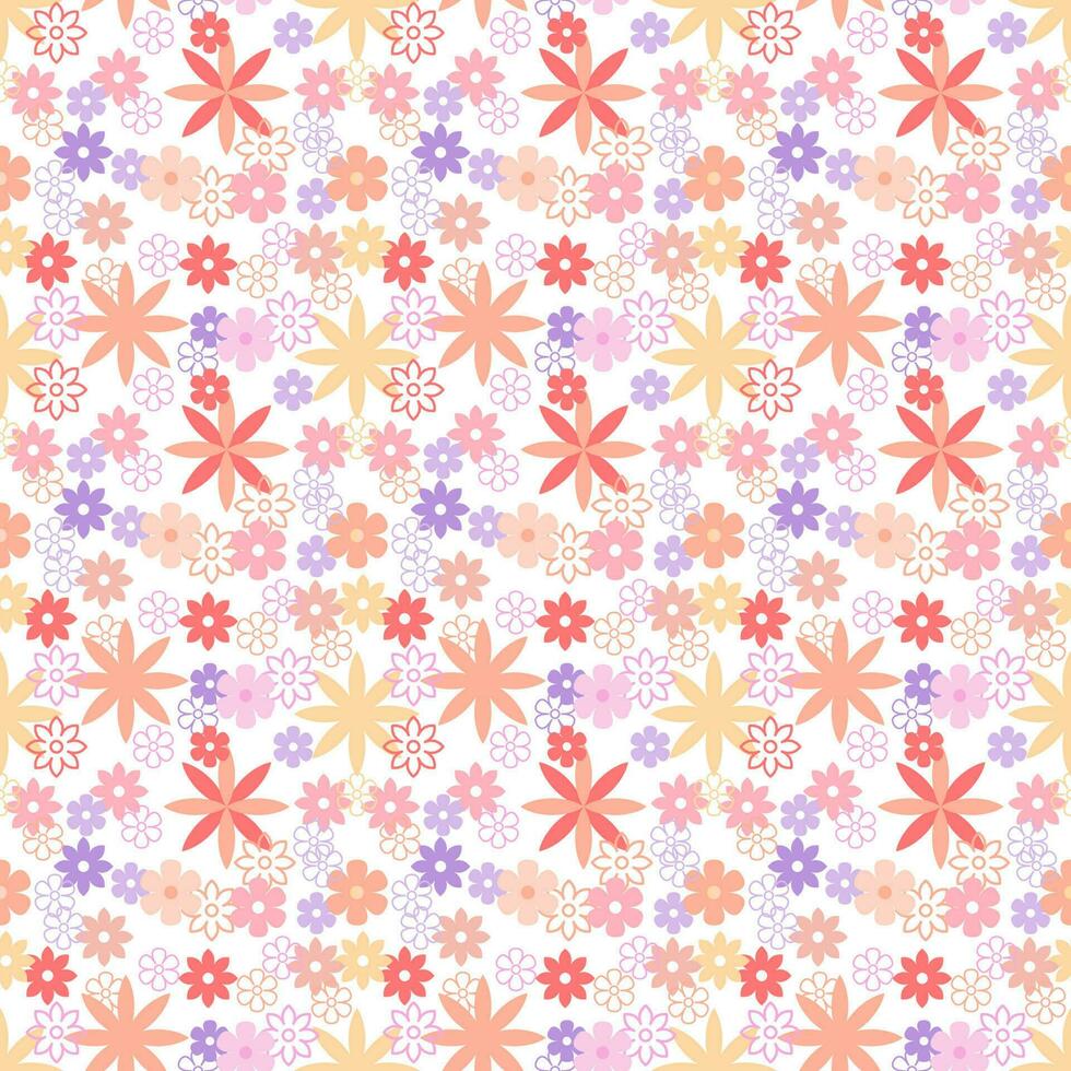 Very beautiful seamless pattern design for decorating, wallpaper, wrapping paper, fabric, backdrop and etc. vector
