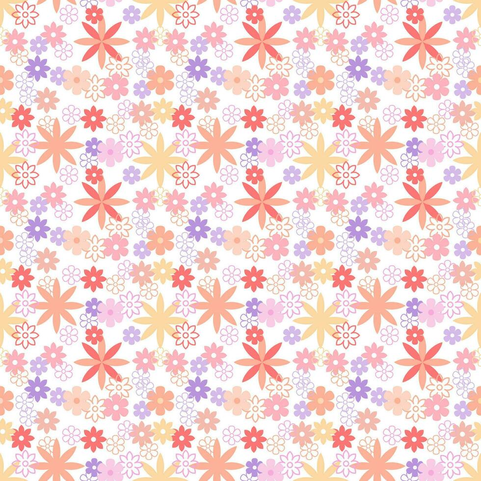 Very beautiful seamless pattern design for decorating, wallpaper, wrapping paper, fabric, backdrop and etc. vector