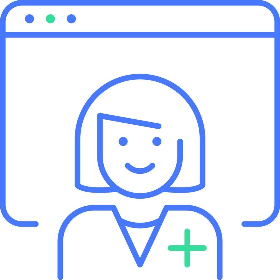 Medicare Remote vector icon