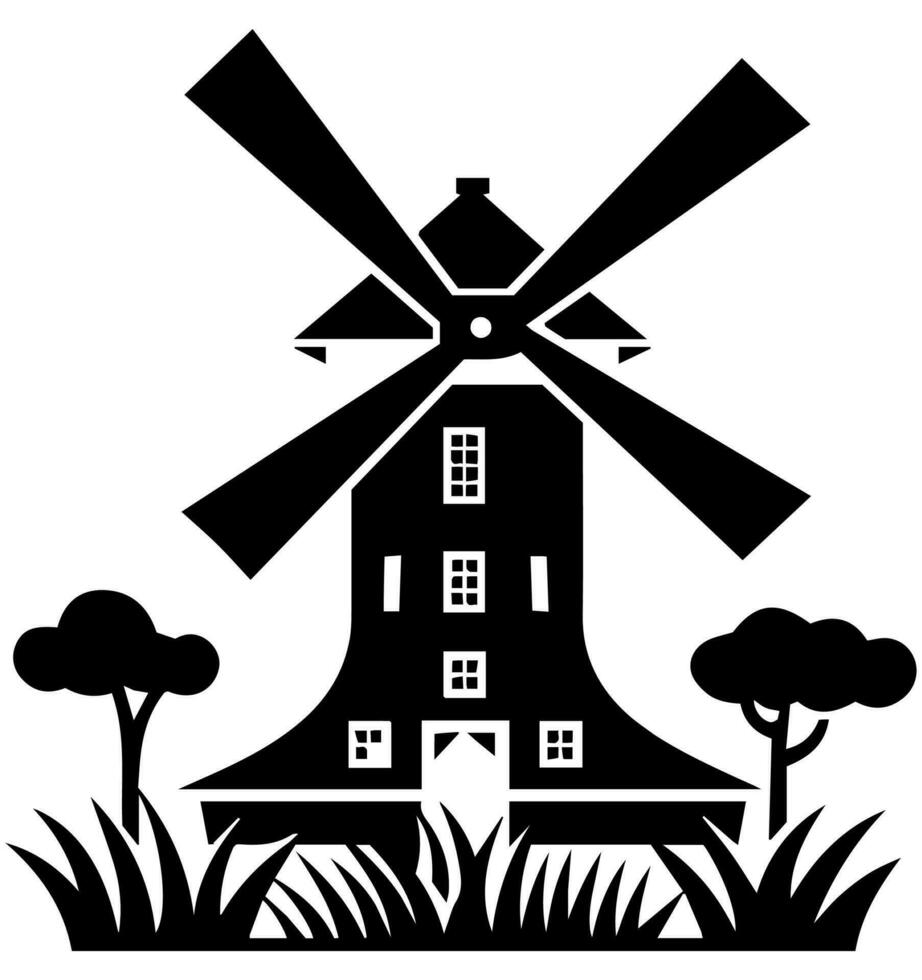 windmill vector icon website ux ui
