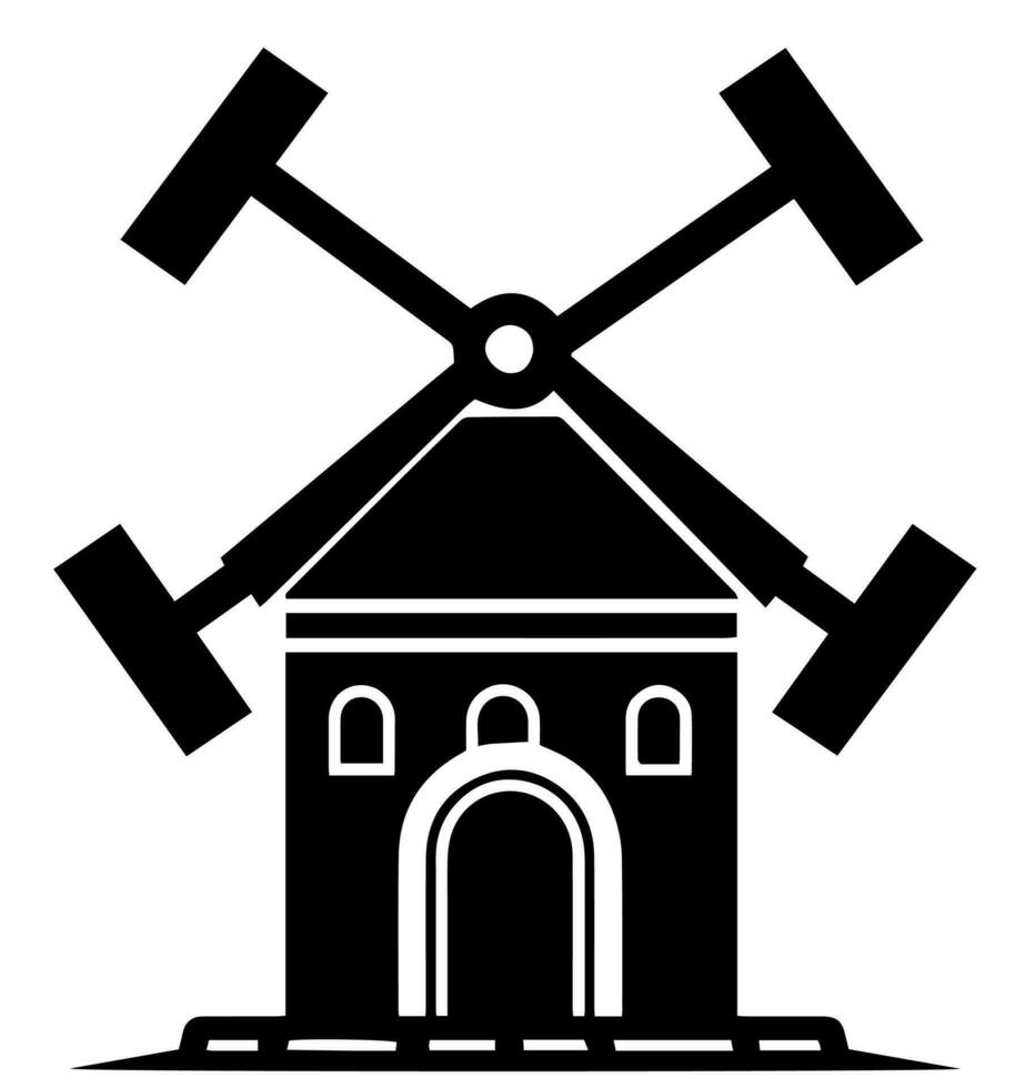windmill vector icon website ux ui