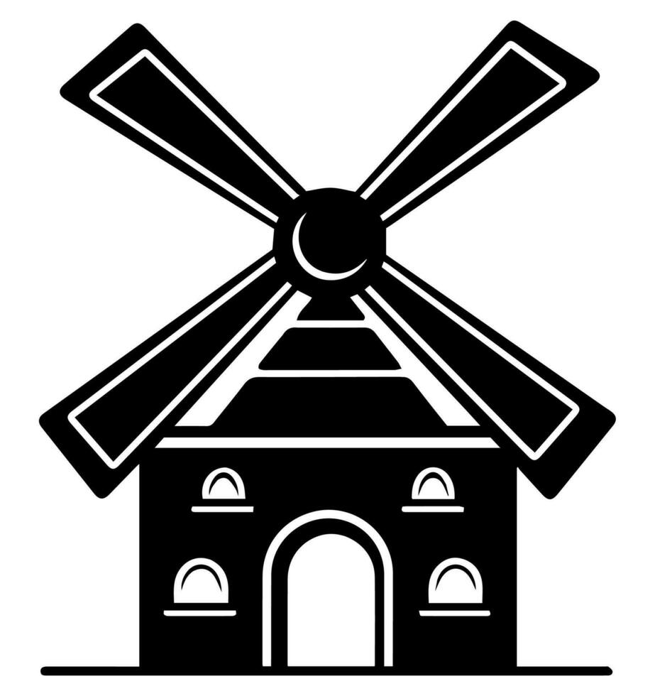 windmill vector icon website ux ui