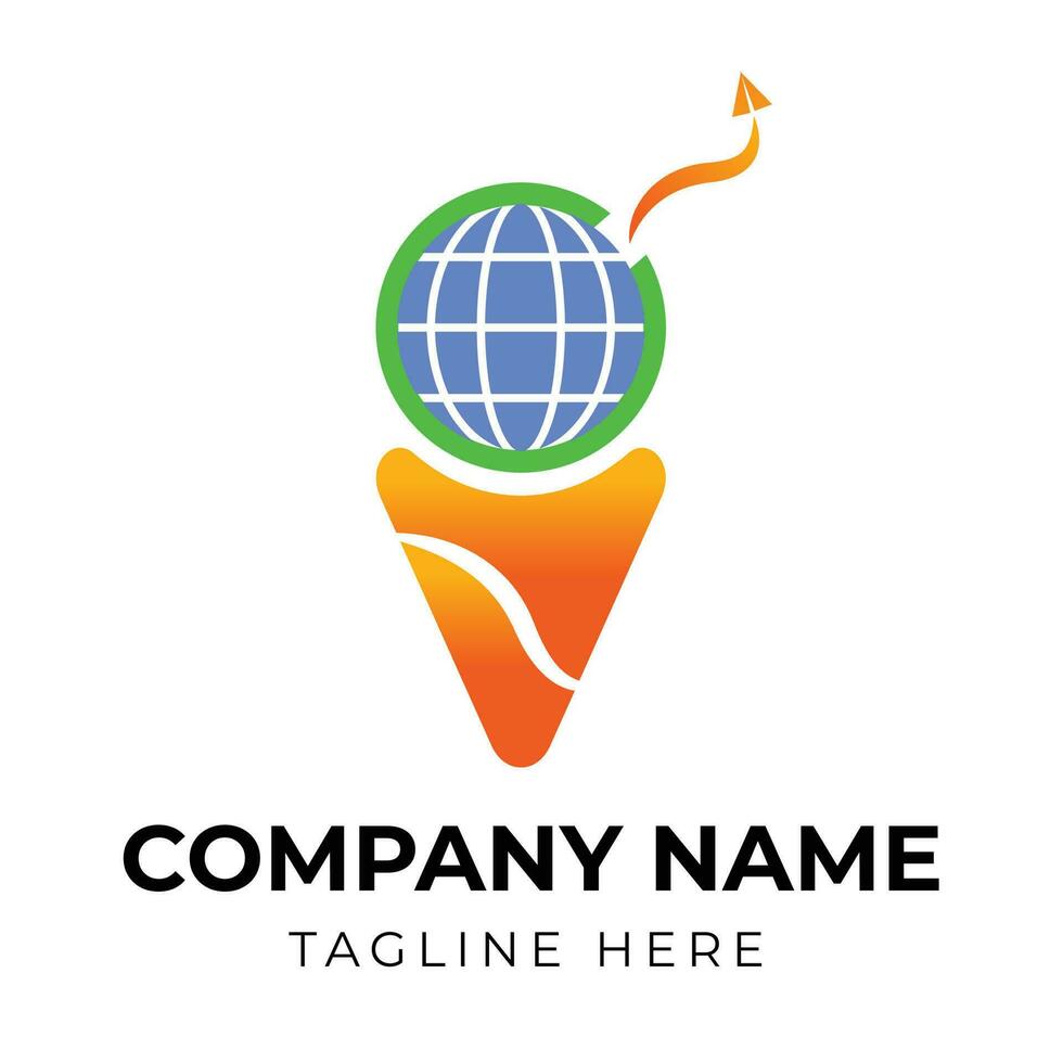 Tour and travel logo design vector