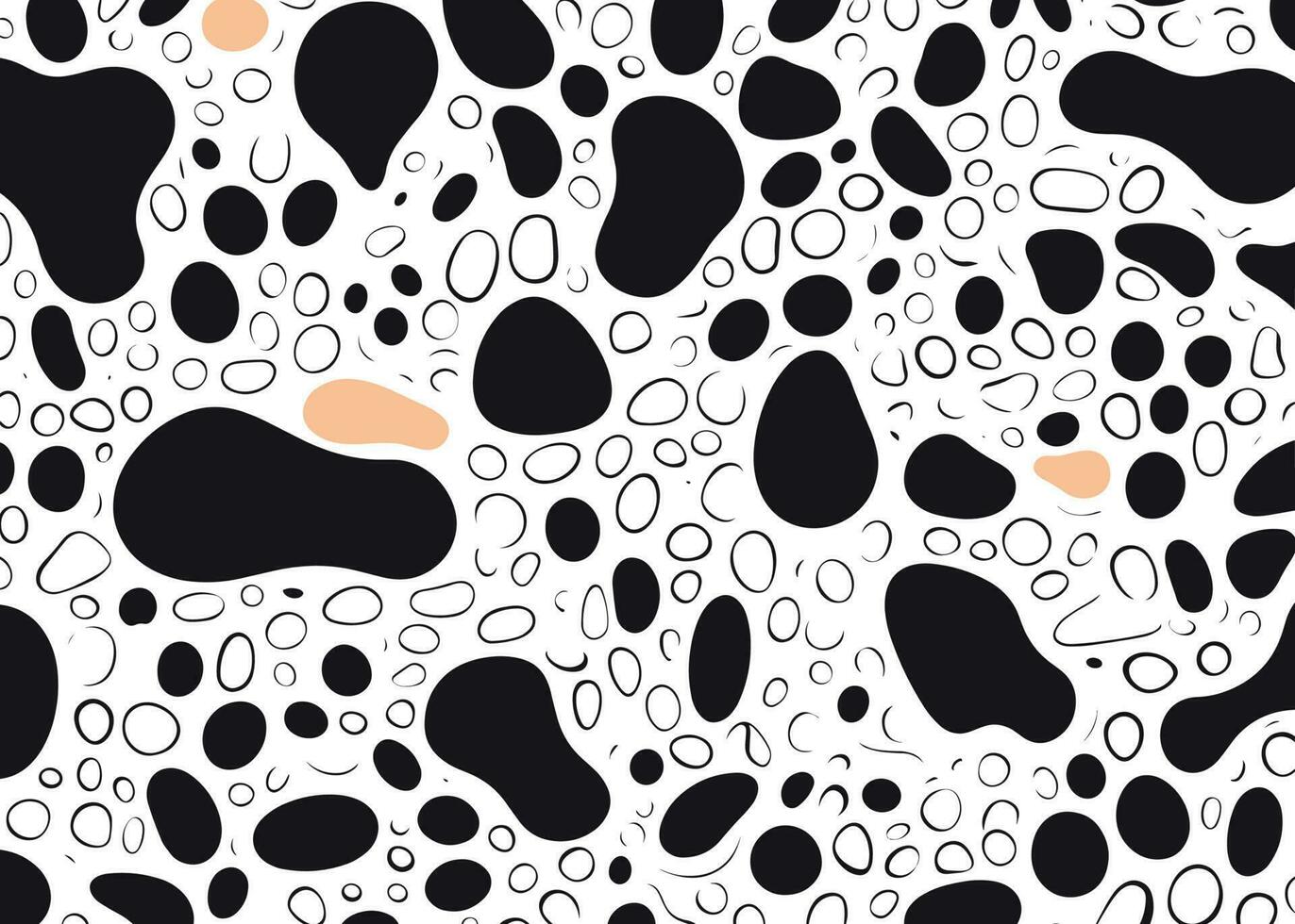 un blanco sin costura modelo con líneas en negro, en el estilo de orgánico formas y curvo líneas, ondulado líneas y orgánico formas, vaquero Dubuffet, limpiar minimalista líneas, brillantemente de colores vector