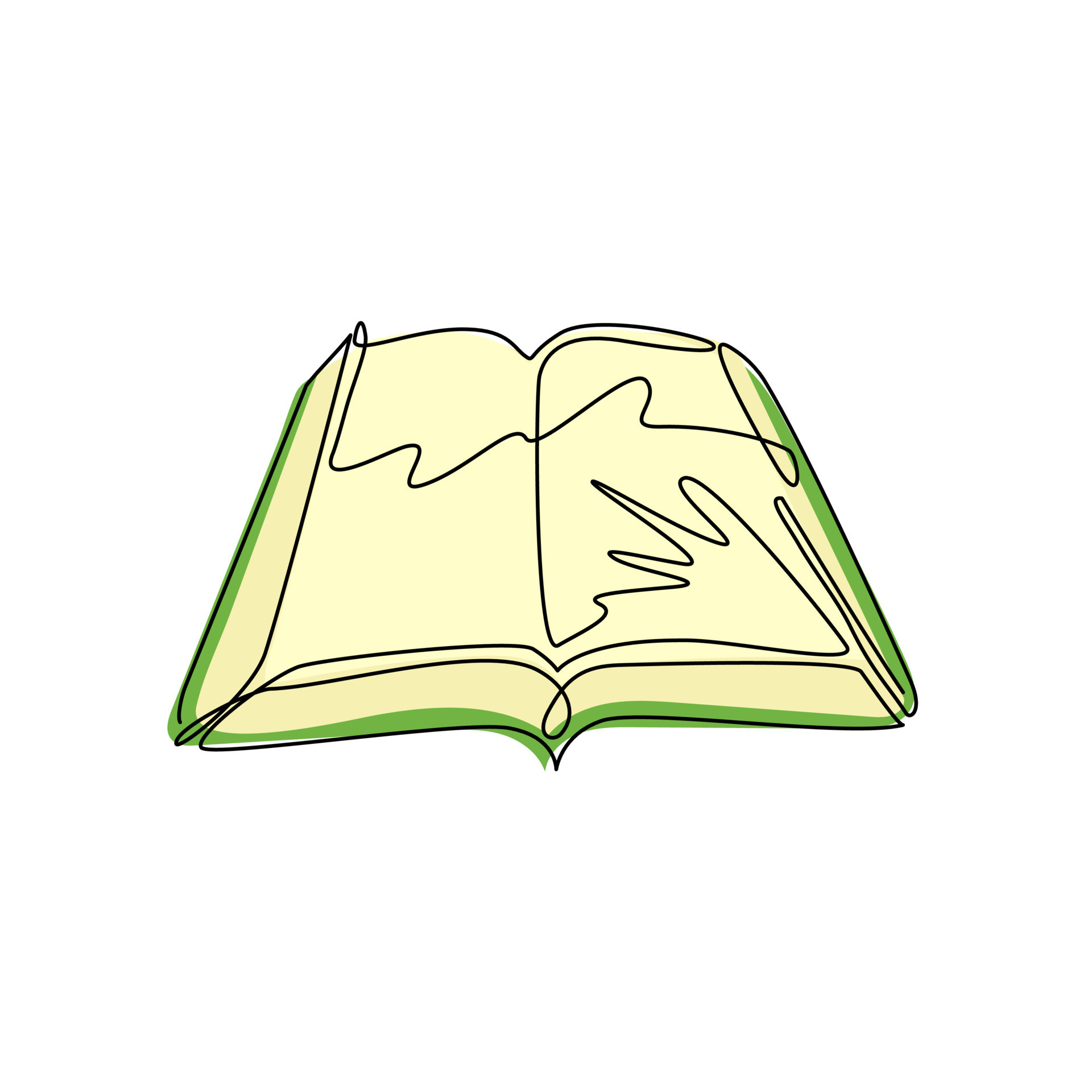 How To Draw An Open Book