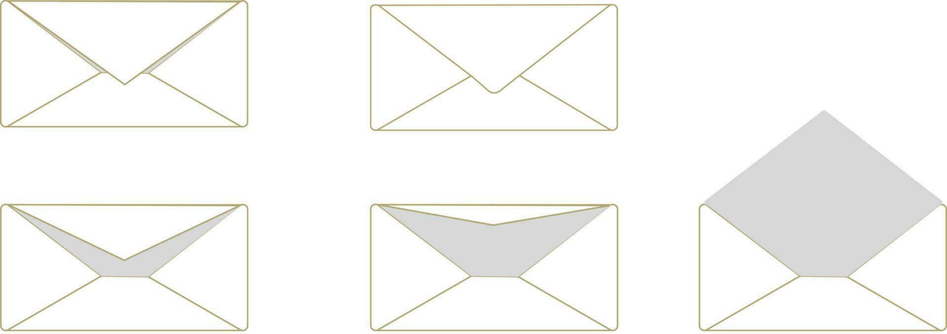 Envelopes Open and Closed vector