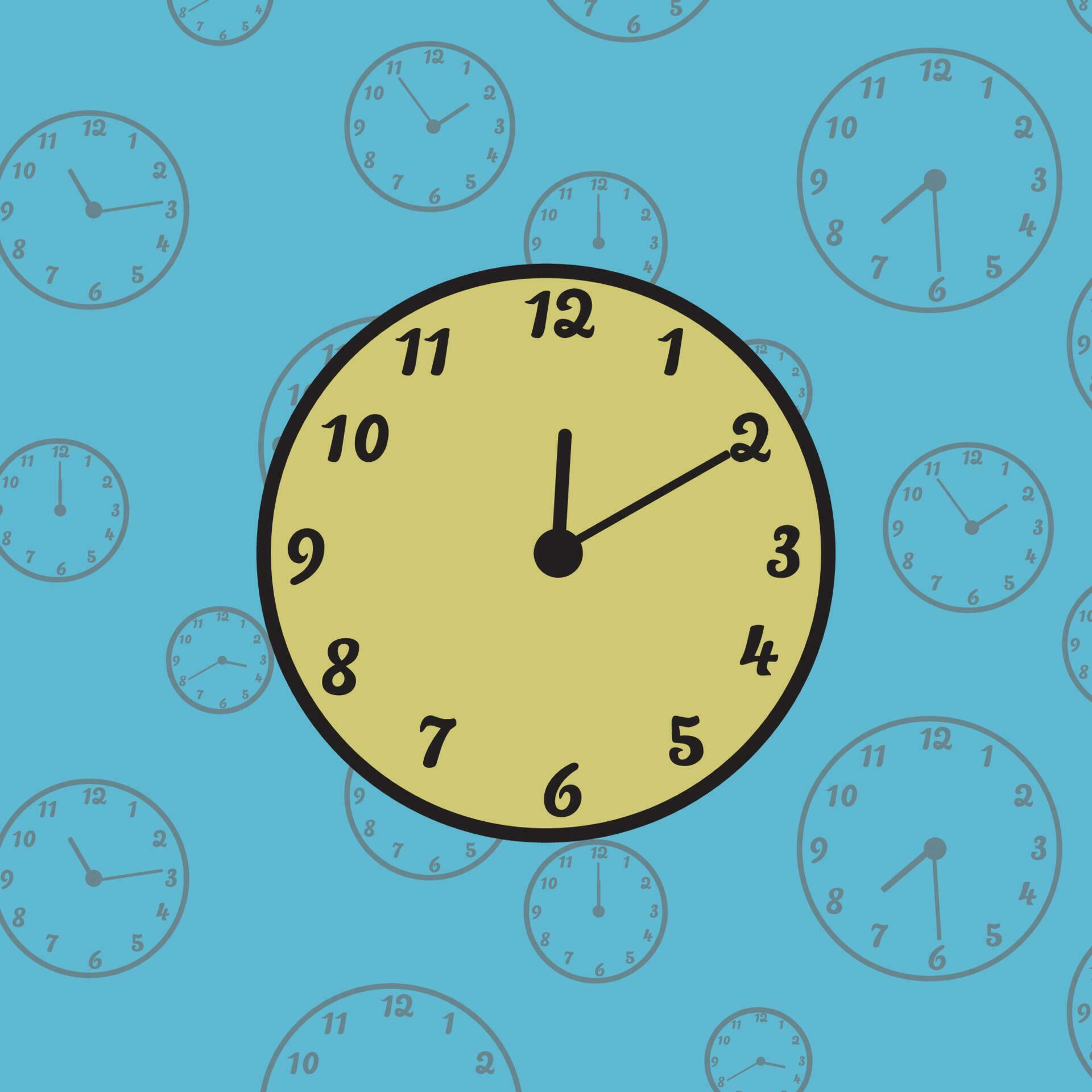 Large Clock on Clock Pattern Background 23865110 Vector Art at Vecteezy