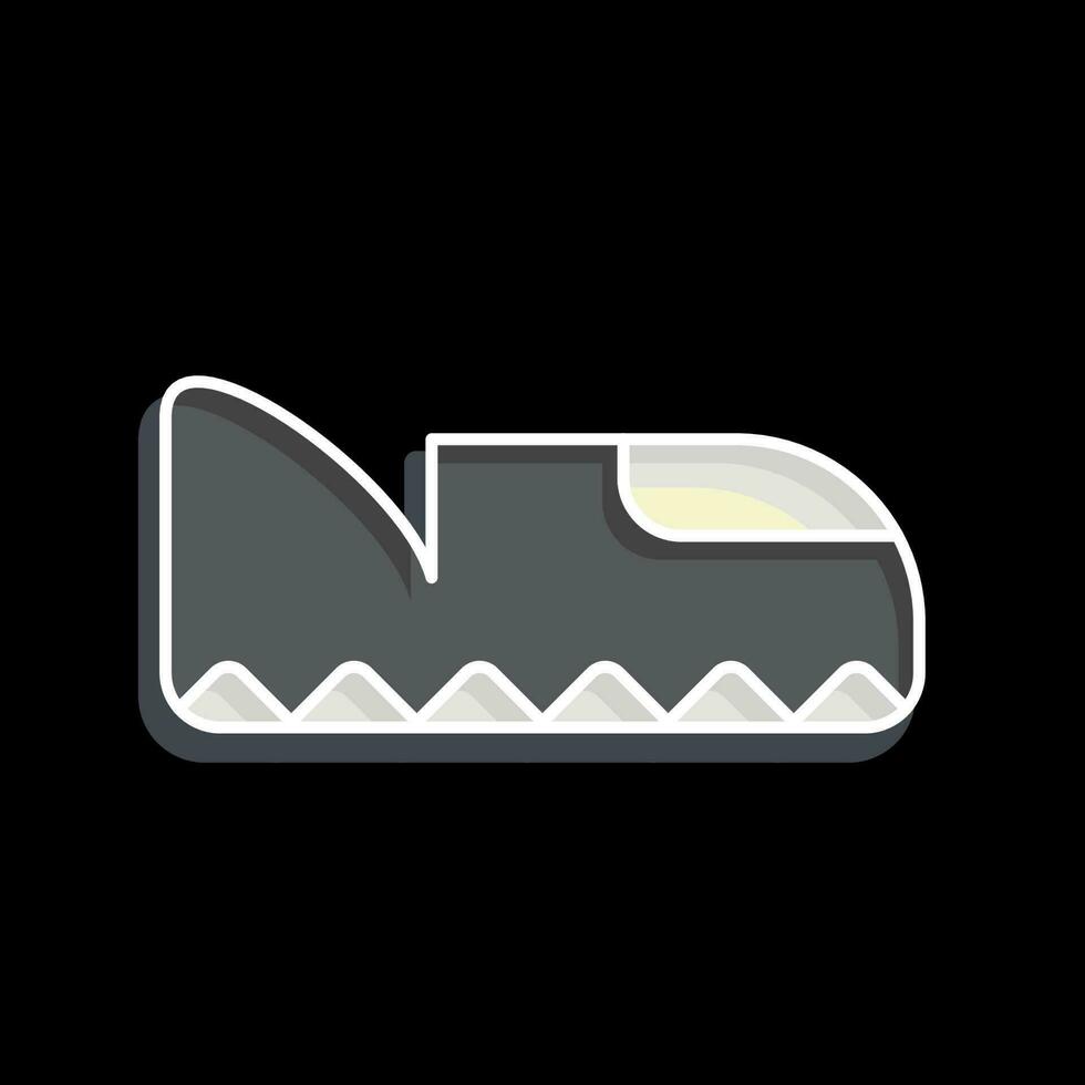 Icon Footwear. related to American Indigenous symbol. glossy style. simple design editable vector