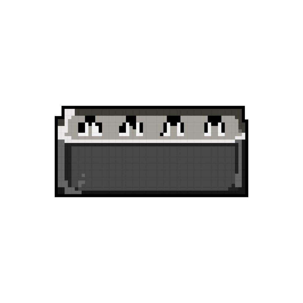 industria batería apoyo juego píxel Arte vector ilustración