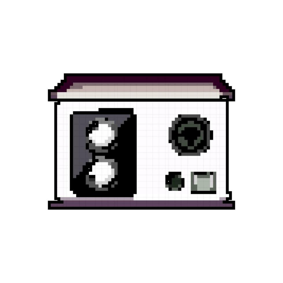 voice audio interface game pixel art vector illustration