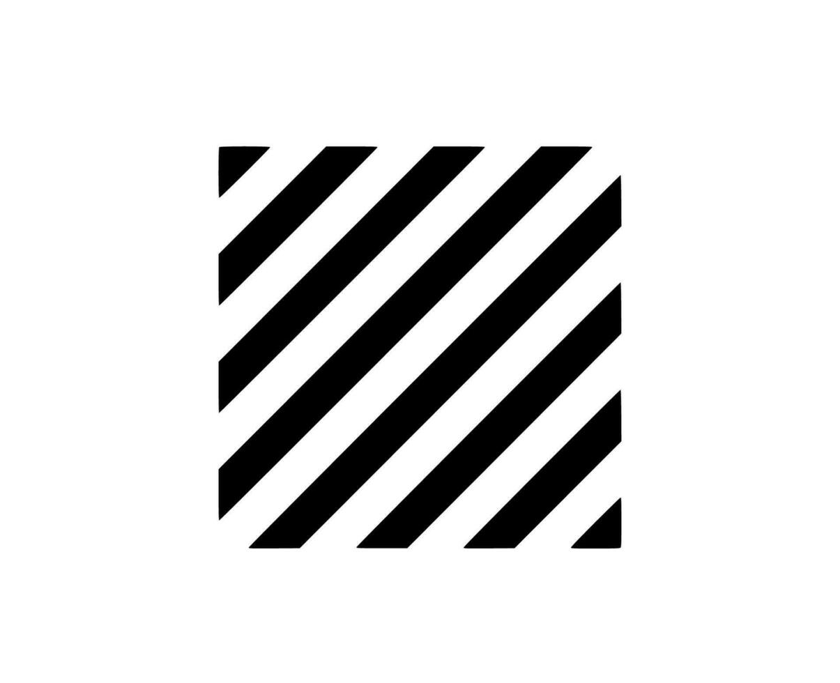 Off-White Brand Logo Clothes Black Symbol Design Icon Abstract Vector Illustration