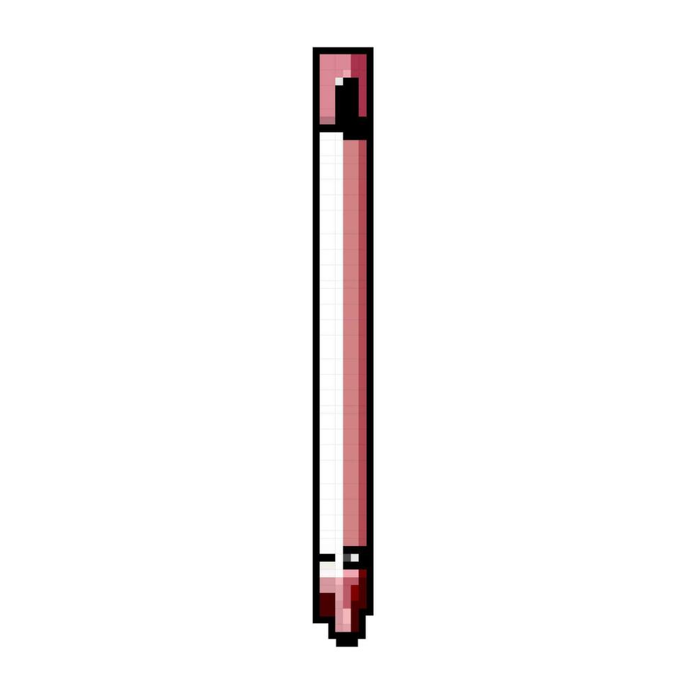 computer stylus pen game pixel art vector illustration