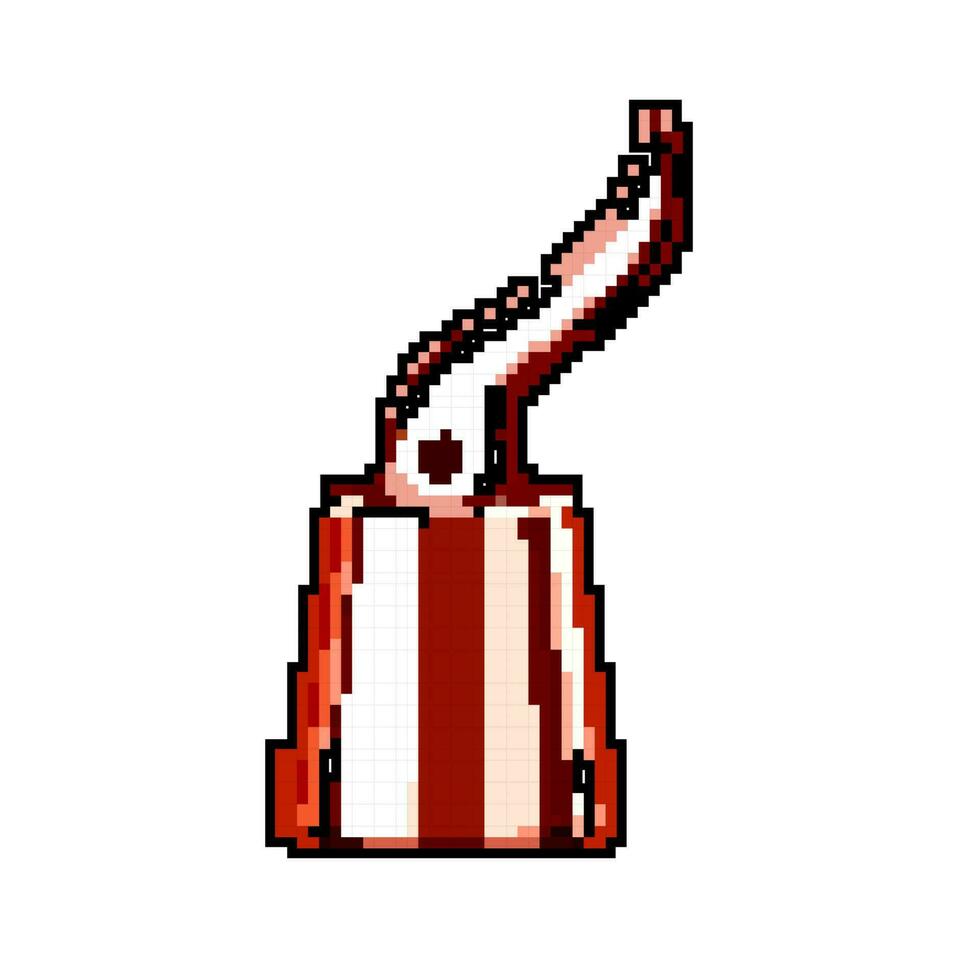 grape wine cork game pixel art vector illustration