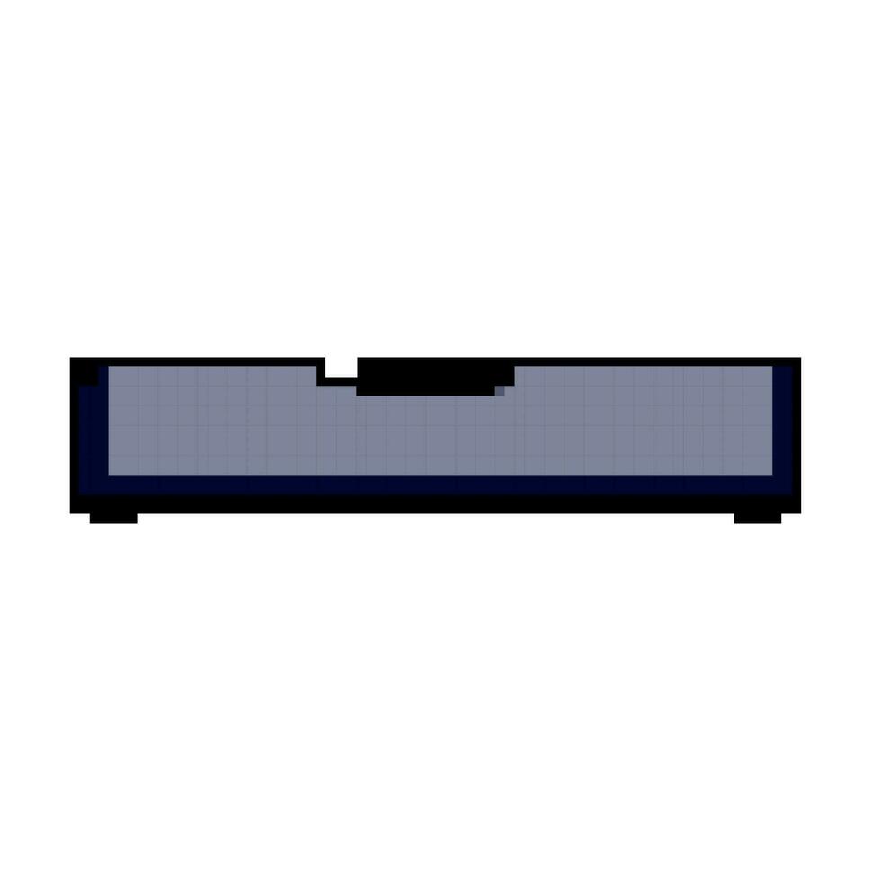 speaker soundbar audio game pixel art vector illustration