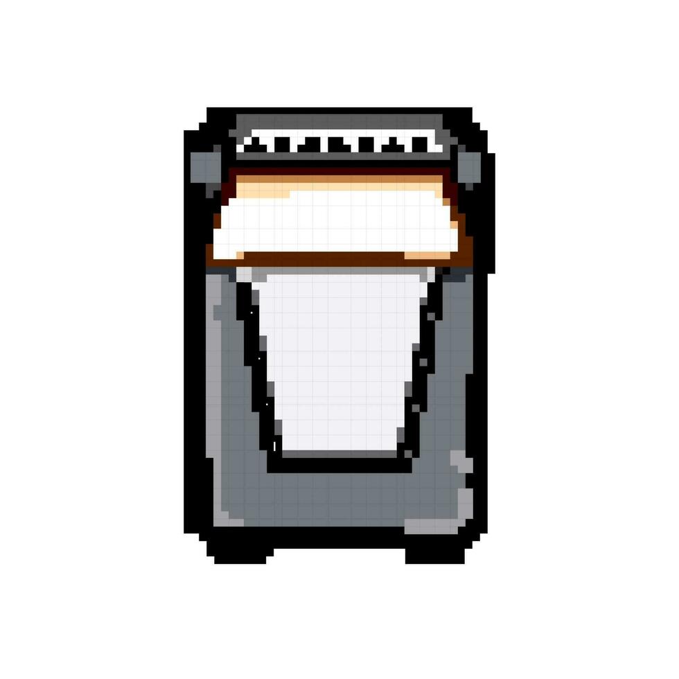 information cut shredder game pixel art vector illustration