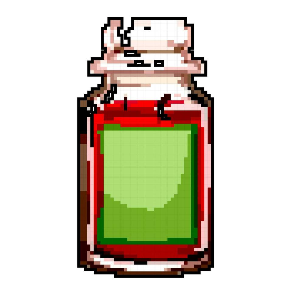 spa scented candle game pixel art vector illustration