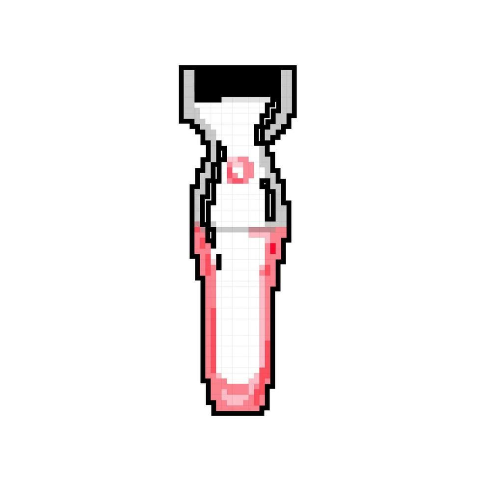 beauty shaver electric game pixel art vector illustration